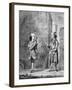 A French Petit Maitre and His Valet, Late 18th Century-Charles Grignion-Framed Giclee Print