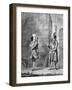 A French Petit Maitre and His Valet, Late 18th Century-Charles Grignion-Framed Giclee Print