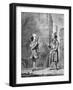 A French Petit Maitre and His Valet, Late 18th Century-Charles Grignion-Framed Giclee Print