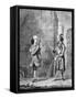 A French Petit Maitre and His Valet, Late 18th Century-Charles Grignion-Framed Stretched Canvas