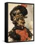 A French Soldier, 1876-Ilya Efimovich Repin-Framed Stretched Canvas