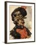 A French Soldier, 1876-Ilya Efimovich Repin-Framed Giclee Print