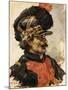 A French Soldier, 1876-Ilya Efimovich Repin-Mounted Giclee Print