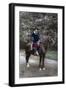 A French Soldier on Horseback, Western Front, 1915-null-Framed Giclee Print