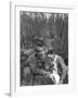 A French Soldier's Wounds are Treated, World War I, France, 1916-null-Framed Giclee Print