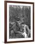 A French Soldier's Wounds are Treated, World War I, France, 1916-null-Framed Giclee Print