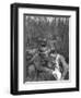 A French Soldier's Wounds are Treated, World War I, France, 1916-null-Framed Giclee Print