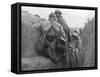 A French Trench before an Attack, 2nd Battle of Champagne, France, 25 September 1915-null-Framed Stretched Canvas