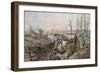 A French Trench in the Village of Souchez, Artois, France, 18 December 1915-Francois Flameng-Framed Giclee Print