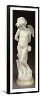 A French White Marble Figure of Cupid, Late 19th Century-Delongue-Framed Premium Giclee Print