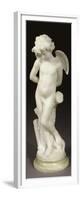 A French White Marble Figure of Cupid, Late 19th Century-Delongue-Framed Premium Giclee Print