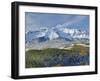 A Fresh Blanket of Snow on Mount Wilson Signifies a Change of Seasons in the Rocky Mountains.-Howard Newcomb-Framed Photographic Print