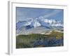 A Fresh Blanket of Snow on Mount Wilson Signifies a Change of Seasons in the Rocky Mountains.-Howard Newcomb-Framed Photographic Print