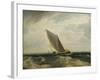 A Fresh Breeze (After Sheerness and the Isle of Sheppey)-J. M. W. Turner-Framed Giclee Print