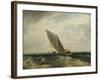 A Fresh Breeze (After Sheerness and the Isle of Sheppey)-J. M. W. Turner-Framed Giclee Print