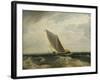 A Fresh Breeze (After Sheerness and the Isle of Sheppey)-J. M. W. Turner-Framed Giclee Print