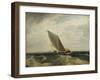 A Fresh Breeze (After Sheerness and the Isle of Sheppey)-J. M. W. Turner-Framed Giclee Print