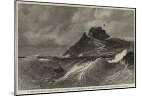 A Fresh Gale, Mount Orgueil, Jersey-Edwin Hayes-Mounted Giclee Print