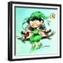 A Friend in Need - Jack & Jill-Ruth Bendel-Framed Giclee Print