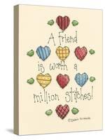 A Friend Is Worth-Debbie McMaster-Stretched Canvas