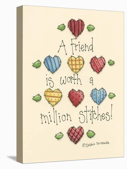 A Friend Is Worth-Debbie McMaster-Stretched Canvas