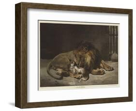 A Friend-Paul Friedrich Meyerheim-Framed Giclee Print