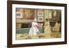 A Friendly Call, 1895-William Merritt Chase-Framed Premium Giclee Print