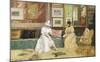 A Friendly Call, 1895-William Merritt Chase-Mounted Premium Giclee Print