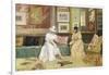 A Friendly Call, 1895-William Merritt Chase-Framed Giclee Print