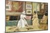 A Friendly Call, 1895-William Merritt Chase-Mounted Giclee Print