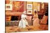 A Friendly Call, 1895-William Merritt Chase-Stretched Canvas
