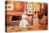 A Friendly Call, 1895-William Merritt Chase-Stretched Canvas