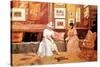 A Friendly Call, 1895-William Merritt Chase-Stretched Canvas