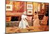 A Friendly Call, 1895-William Merritt Chase-Mounted Giclee Print