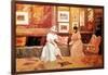 A Friendly Call, 1895-William Merritt Chase-Framed Giclee Print