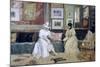 A Friendly Call-William Merritt Chase-Mounted Giclee Print