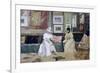 A Friendly Call-William Merritt Chase-Framed Giclee Print