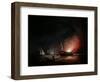 A Frigate on Fire after a Battle, 1835-Thomas Buttersworth-Framed Giclee Print