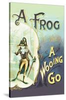 A Frog: A Wooing Go-null-Stretched Canvas