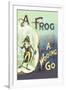 A Frog: A Wooing Go-null-Framed Art Print