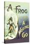 A Frog: A Wooing Go-null-Stretched Canvas