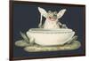 A Frog Eating a Fly-null-Framed Giclee Print