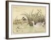 "A Frog He Would A-Wooing Go" 1 of 4-Randolph Caldecott-Framed Art Print