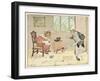 "A Frog He Would A-Wooing Go" 2 of 4-Randolph Caldecott-Framed Art Print