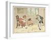 "A Frog He Would A-Wooing Go" 2 of 4-Randolph Caldecott-Framed Art Print