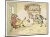 "A Frog He Would A-Wooing Go" 3 of 4-Randolph Caldecott-Mounted Art Print