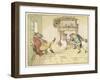 "A Frog He Would A-Wooing Go" 3 of 4-Randolph Caldecott-Framed Art Print