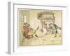 "A Frog He Would A-Wooing Go" 3 of 4-Randolph Caldecott-Framed Art Print