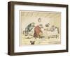 "A Frog He Would A-Wooing Go" 4 of 4-Randolph Caldecott-Framed Art Print