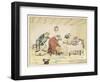 "A Frog He Would A-Wooing Go" 4 of 4-Randolph Caldecott-Framed Art Print